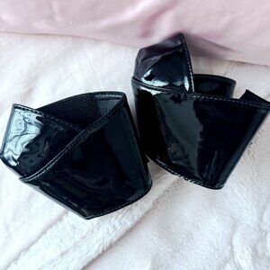 Pleaser - Black 7” Heel Shoe Covers (Size 7)